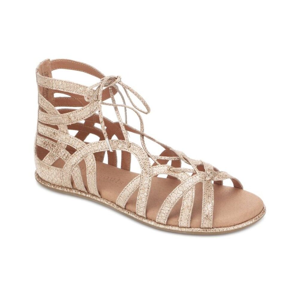 Gentle Souls Heart Leather Sandal